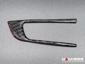 Alfa Romeo Stelvio Steering Wheel Trim Kit - Carbon Fiber - Flexible / Self Adhesive Alfa Romeo Stelvio Steering Wheel Trim Kit - Carbon Fiber - Flexible / Self Adhesive